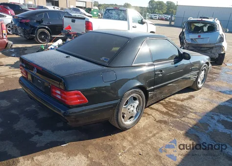 2000 Mercedes-Benz Sl 500 z USA, uszkodzony, nr VIN WDBFA68F8YF193752